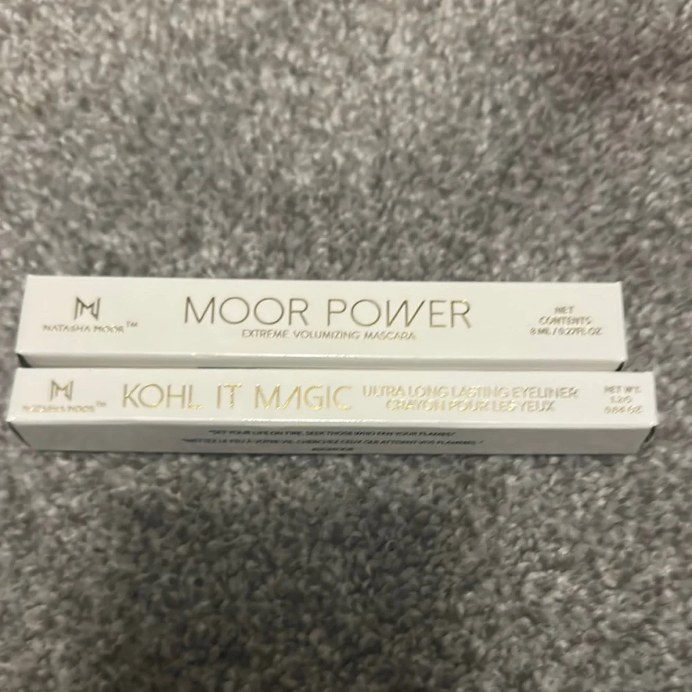 Natasha Moor Eyeliner and Mascara Set